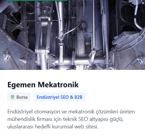 Ana Sayfa mühendislik web tasarım